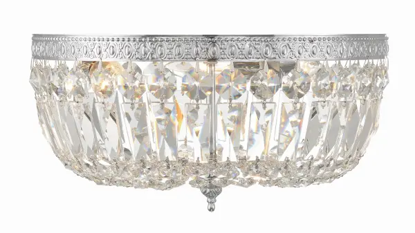 Waltham 14" Flush Mount in Olde Brass - Image 25