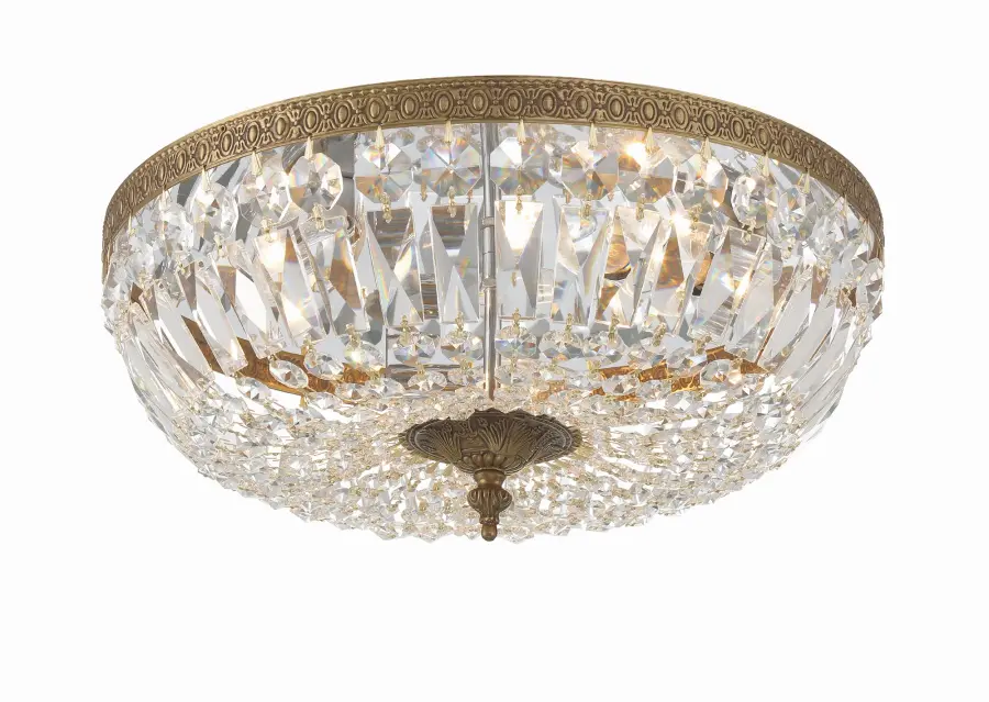 Waltham 16" Flush Mount in Polished Chrome - Image 1