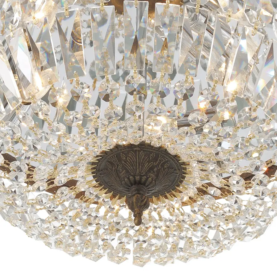 Waltham 16" Flush Mount in Polished Chrome - Image 12