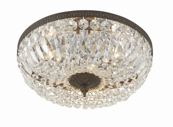 Waltham 16" Flush Mount in Polished Chrome - Image 10