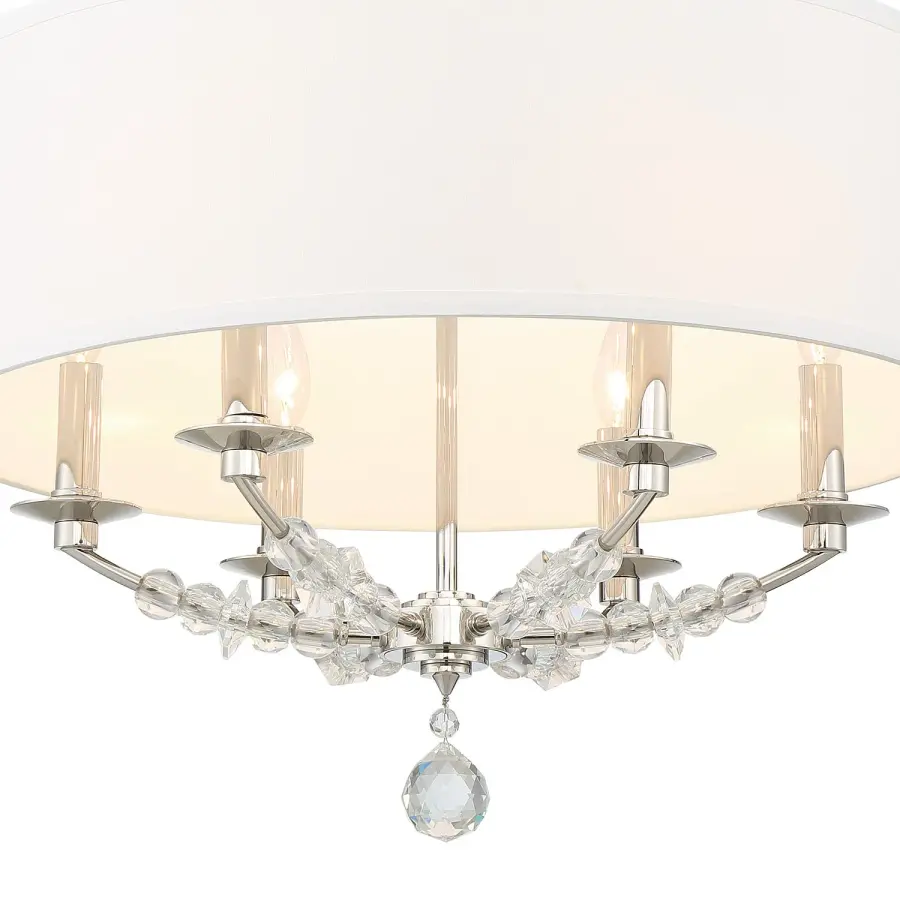 Mirage 24" Crystal Bead Chandelier - Image 3