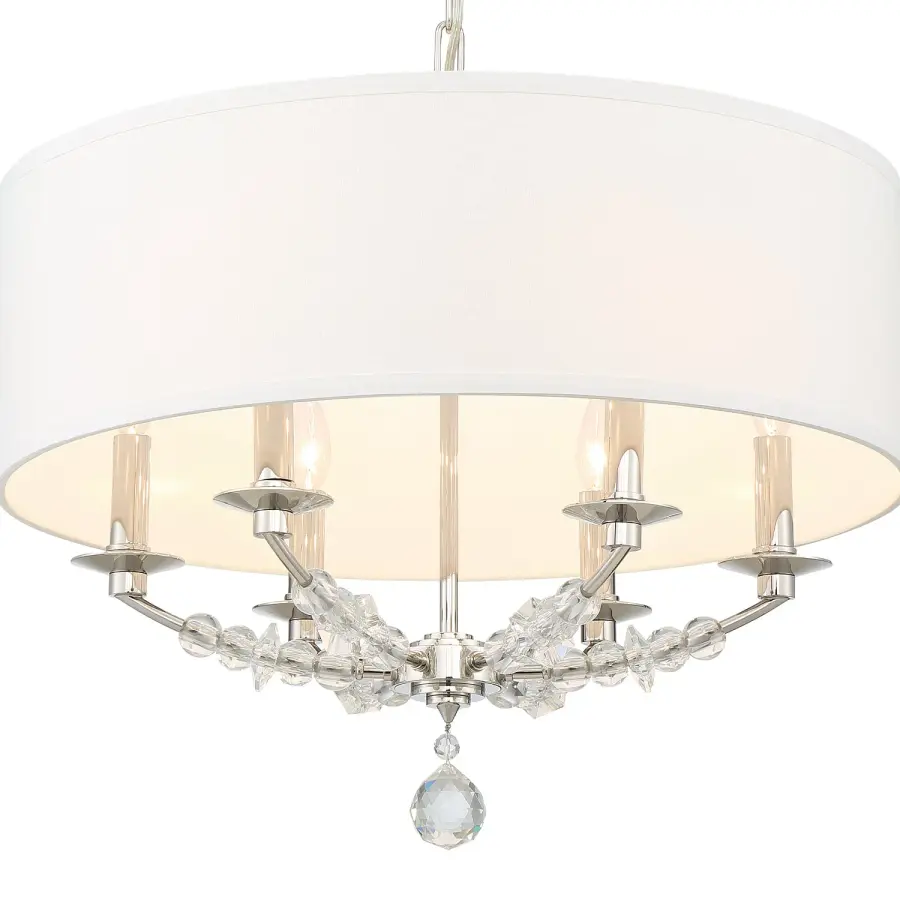 Mirage 24" Crystal Bead Chandelier - Image 4