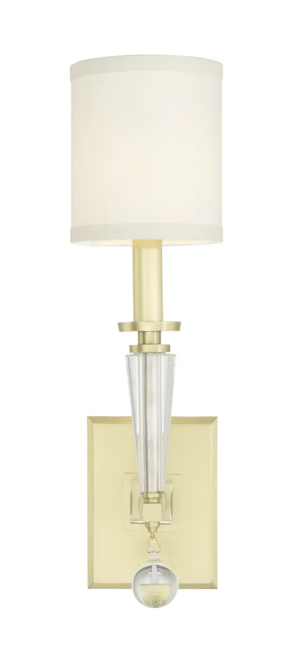 Paxton 5" Sconce in Aged Brass - Image 2