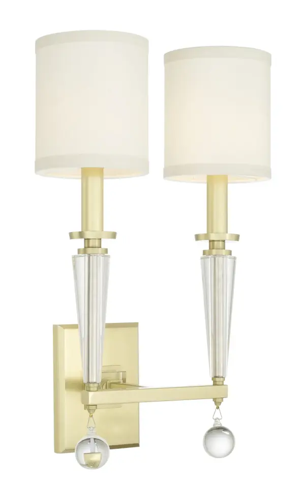 Paxton 11.5" Sconce in Aged Brass - Image 1