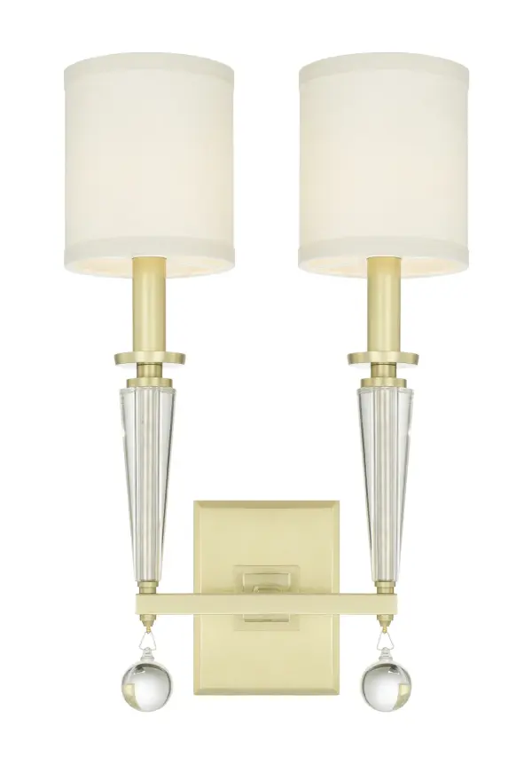 Paxton 11.5" Sconce in Aged Brass - Image 2