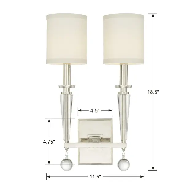 Paxton 11.5" Sconce in Aged Brass - Image 12
