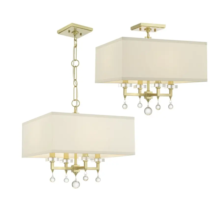 Paxton 16" Chandelier in Polished Nickel - Image 2