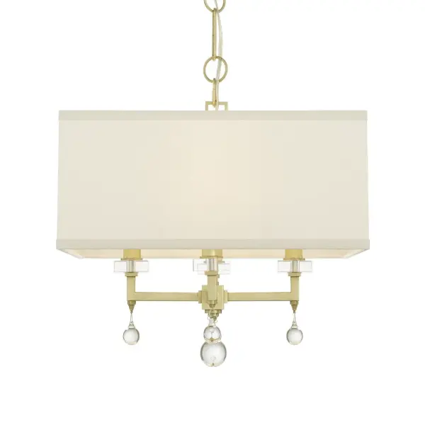 Paxton 16" Chandelier in Polished Nickel - Image 3