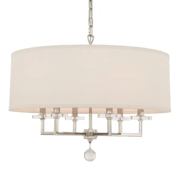 Paxton 25.5" Chandelier in Aged Brass - Image 10