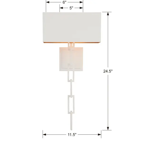 Alston 11.5" Wall Sconce - Image 5