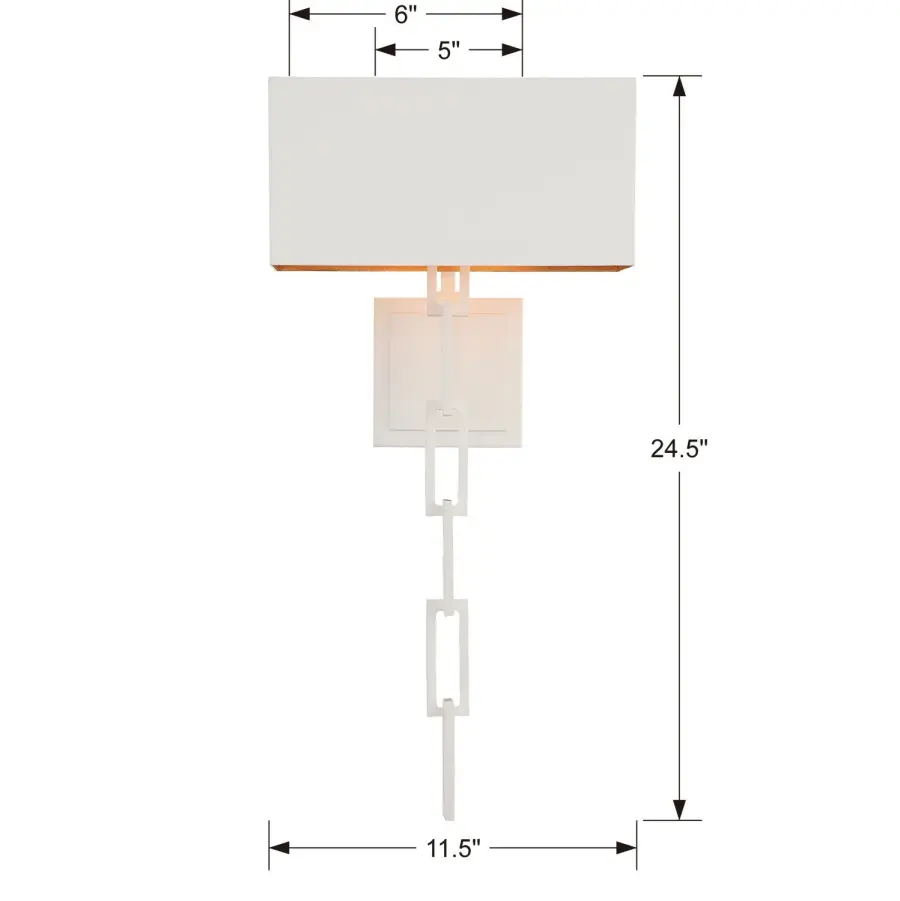 Alston 11.5" Wall Sconce - Image 5