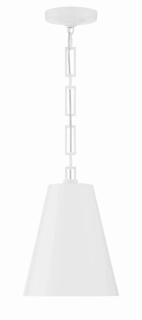 Alston 10" Mini Pendant in Matte Black + Antique Gold - Image 11