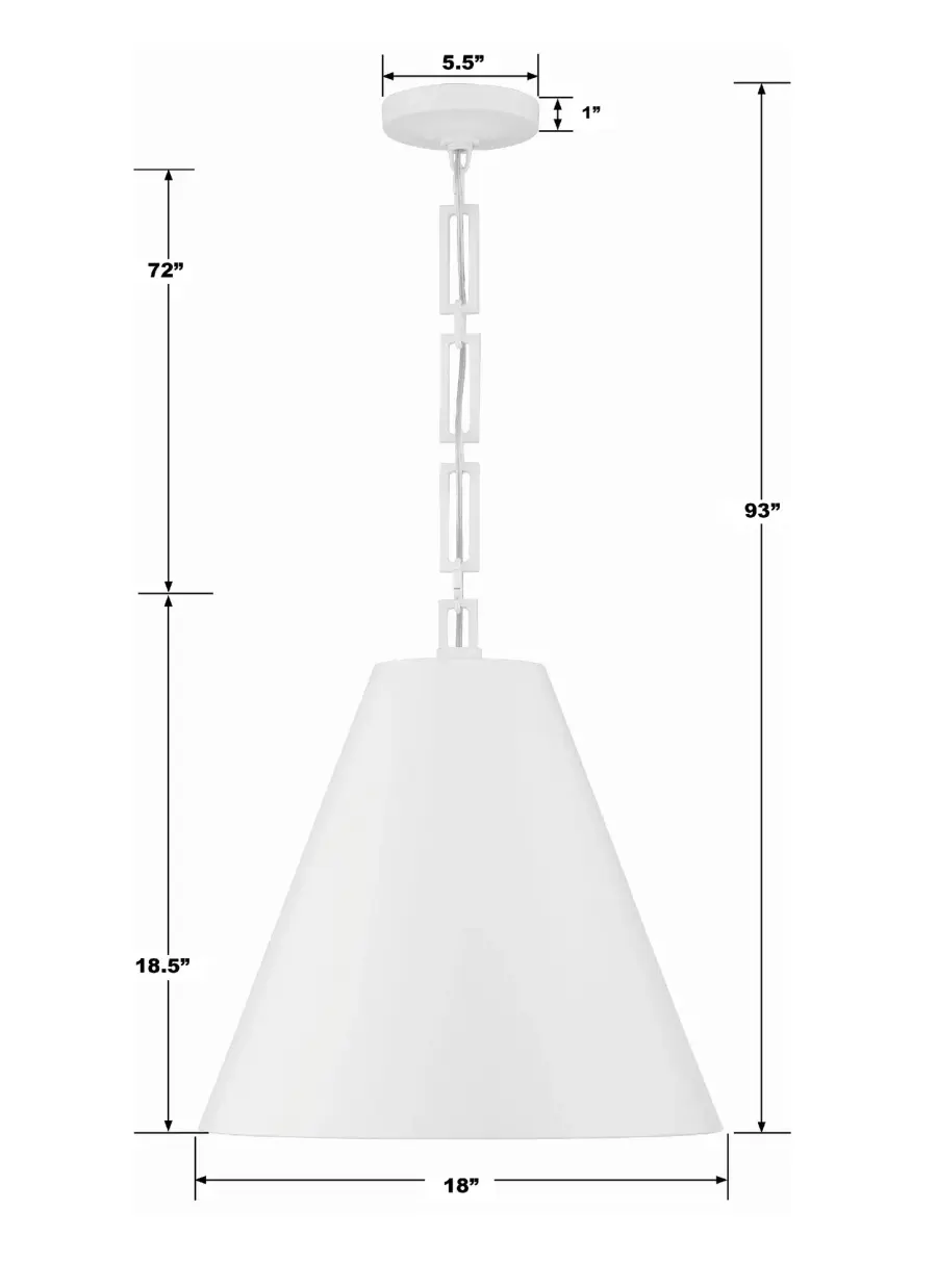 Alston 18" Pendant Light - Image 16