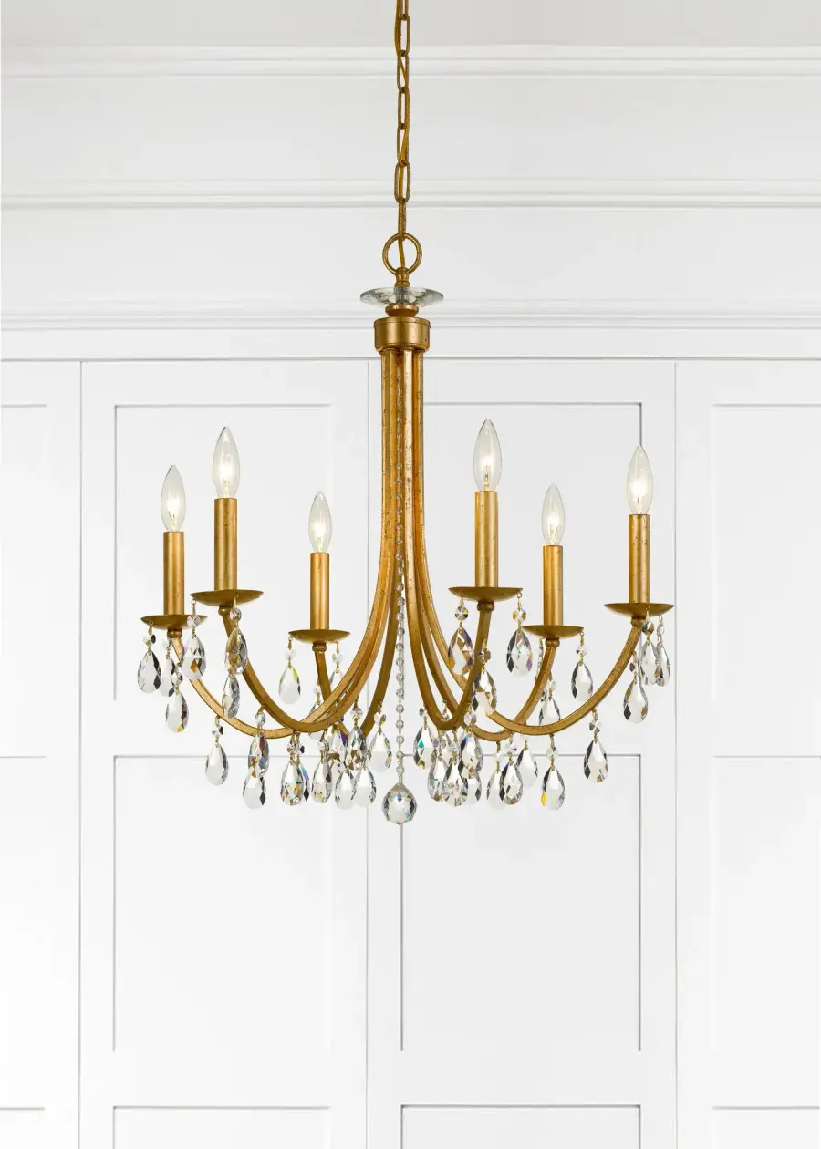 Bridgehampton 26" Crystal Chandelier - Image 5