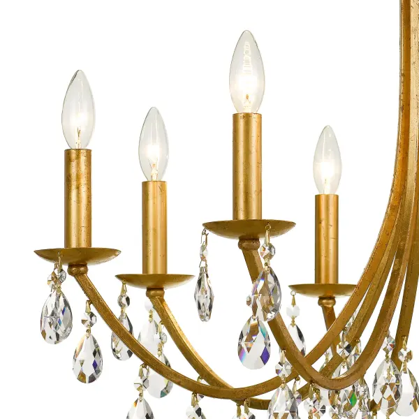 Bridgehampton 28" Crystal Chandelier - Image 2