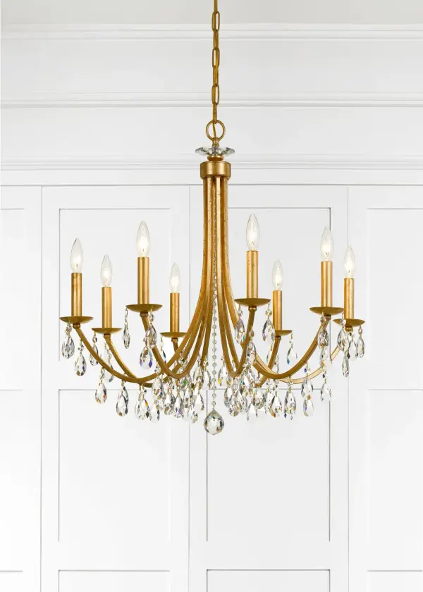 Bridgehampton 28" Crystal Chandelier - Image 8