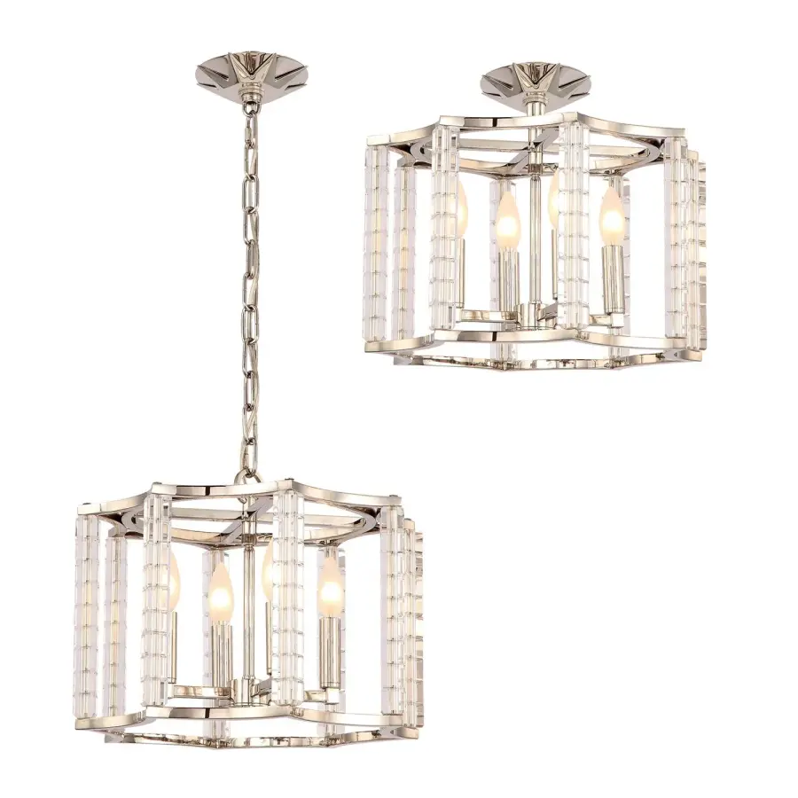 Carson 16" Crystal Chandelier - Image 2