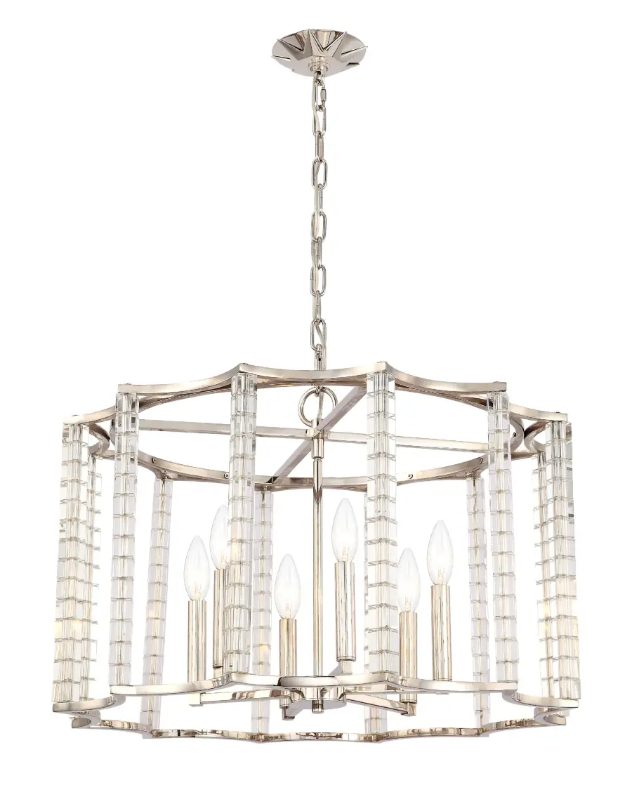 Carson 28" Crystal Chandelier - Image 1