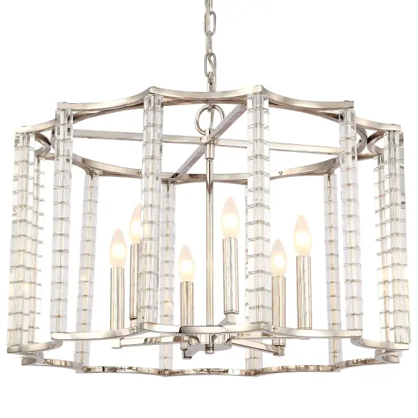 Carson 28" Crystal Chandelier - Image 3