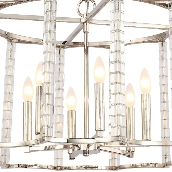 Carson 28" Crystal Chandelier - Image 4