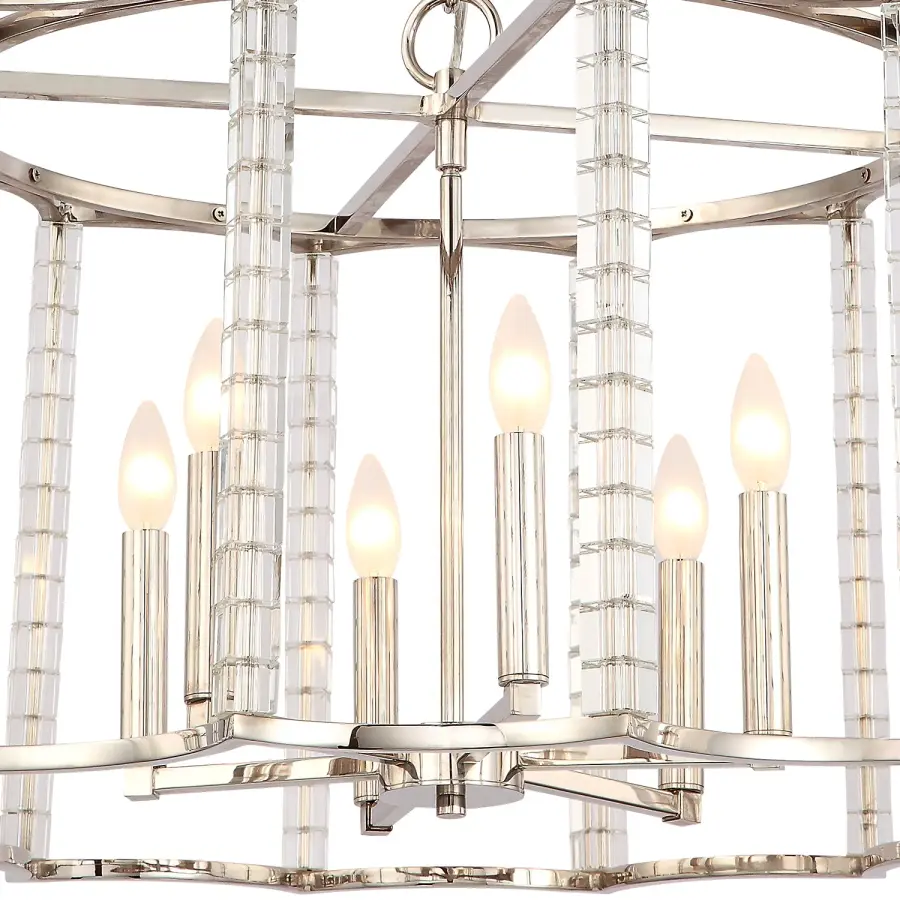 Carson 28" Crystal Chandelier - Image 4