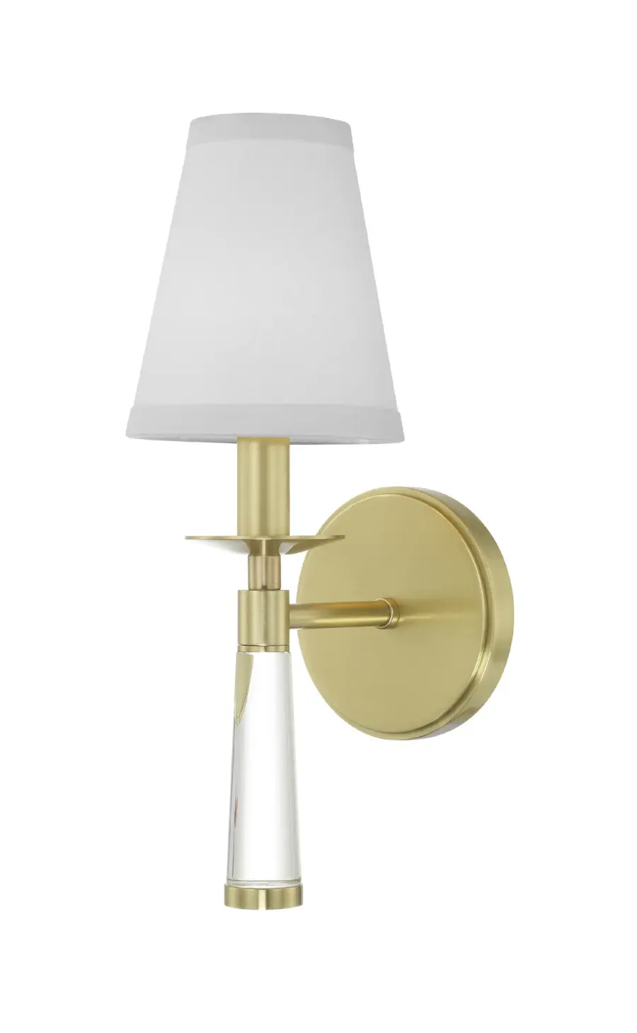 Baxter 5" Sconce in Aged Brass - Image 1