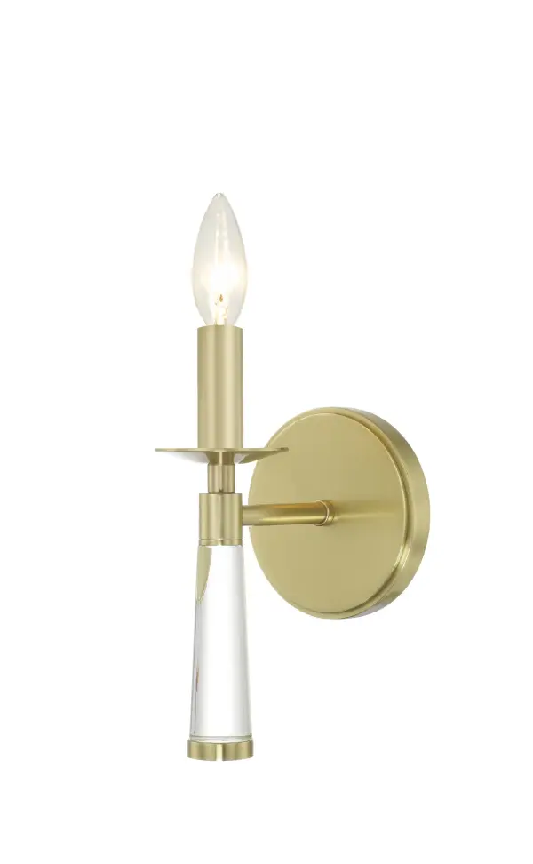 Baxter 5" Sconce in Aged Brass - Image 2