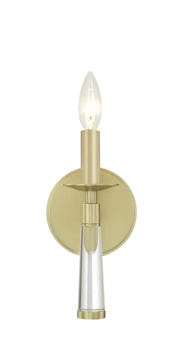 Baxter 5" Sconce in Aged Brass - Image 3
