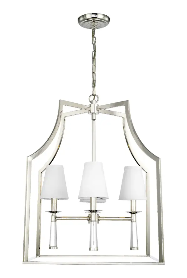 Baxter 22" Chandelier in Aged Brass - Image 10