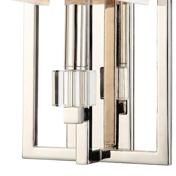 Dixon 7" Polished Nickel Sconce - Image 3