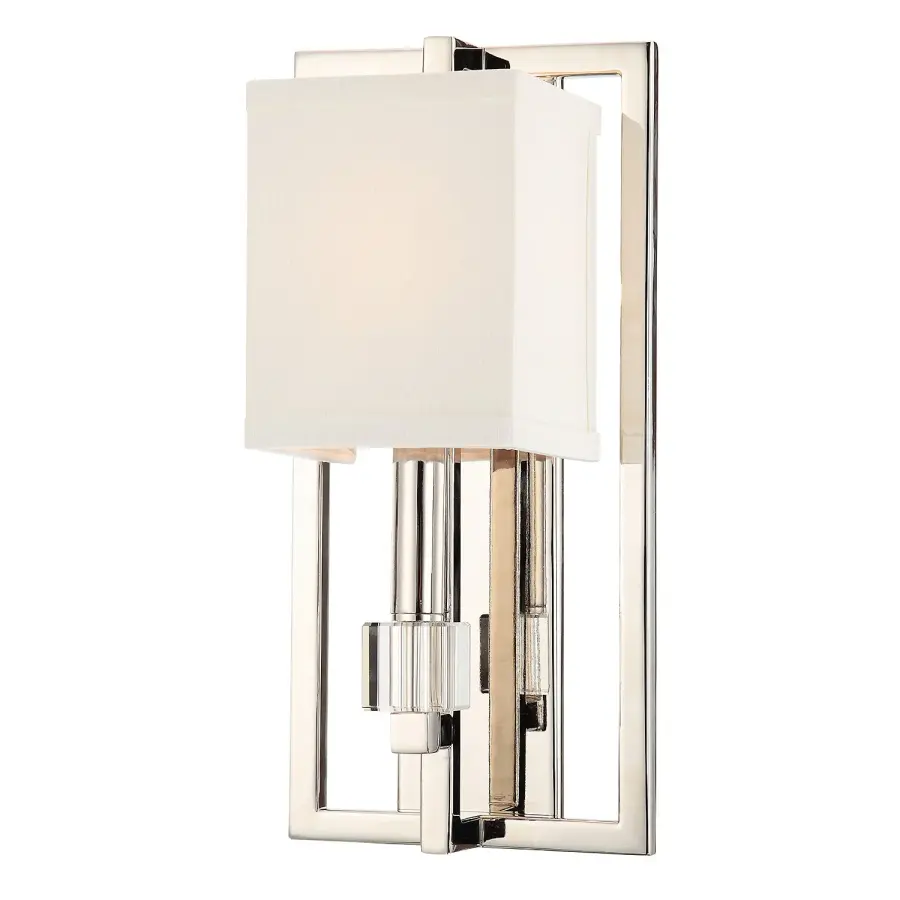 Dixon 7" Polished Nickel Sconce - Image 4