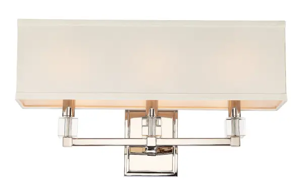 Dixon 21" Polished Nickel Sconce - Image 1