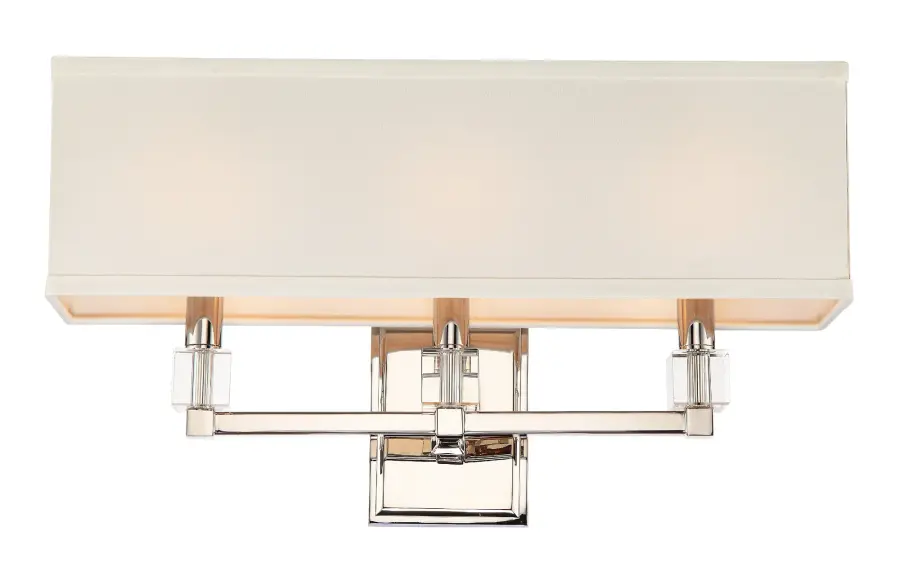 Dixon 21" Polished Nickel Sconce - Image 1