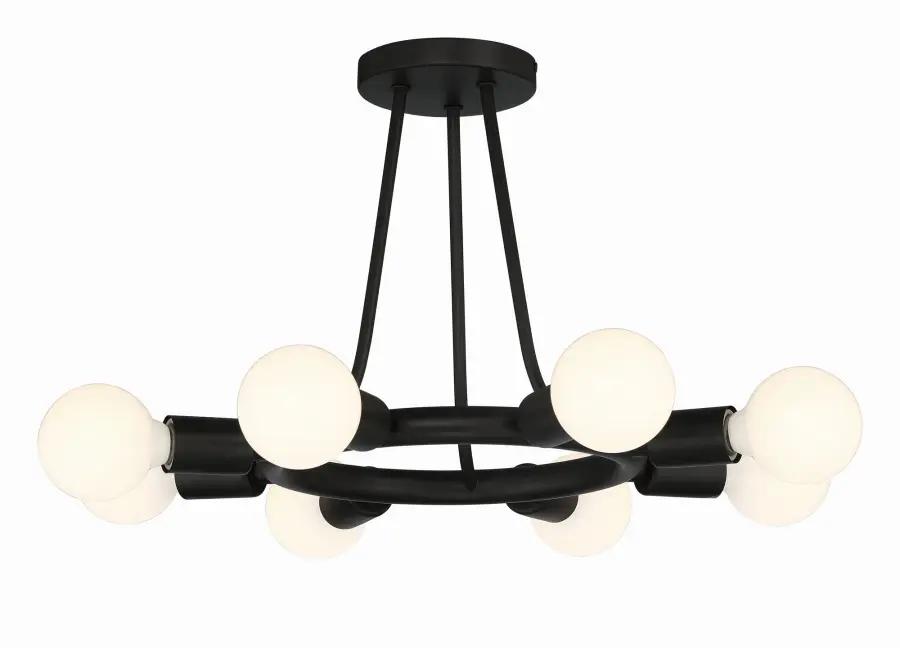 Dakota 15" Semi Flush Mount - Image 1