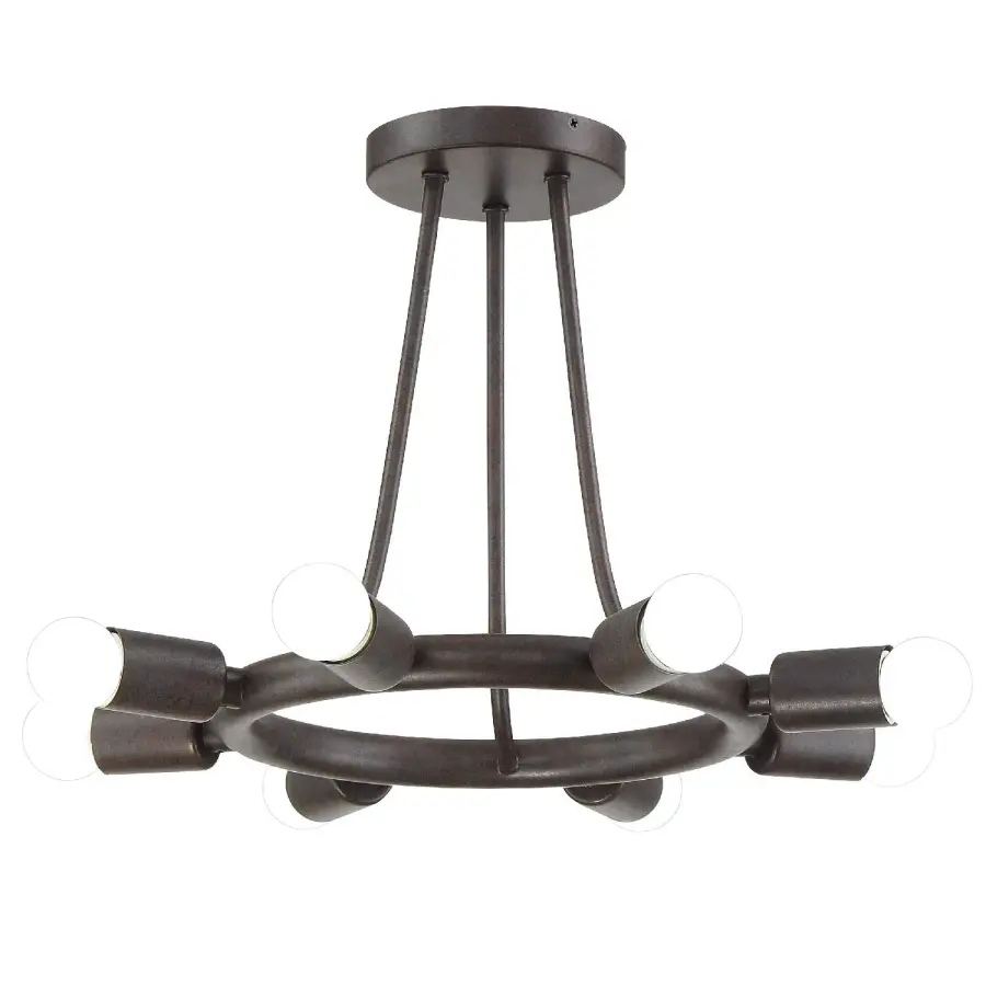 Dakota 15" Semi Flush Mount - Image 1
