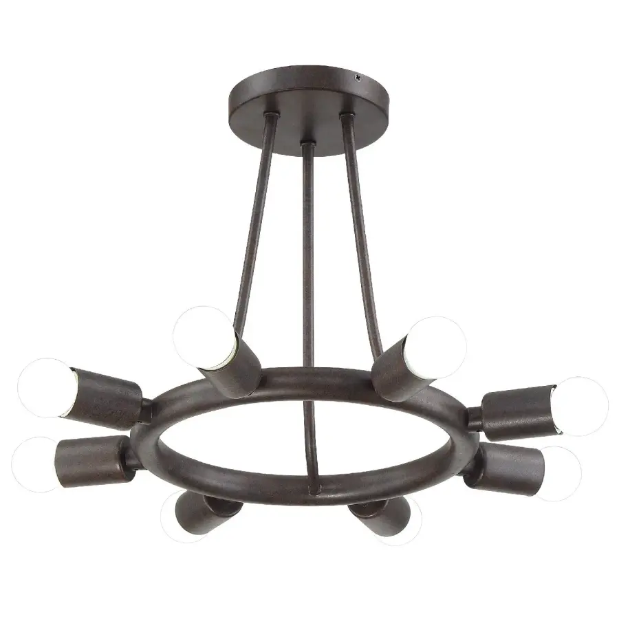 Dakota 15" Semi Flush Mount - Image 2
