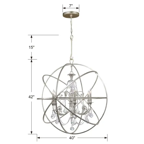 Solaris 40" Chandelier - Image 5