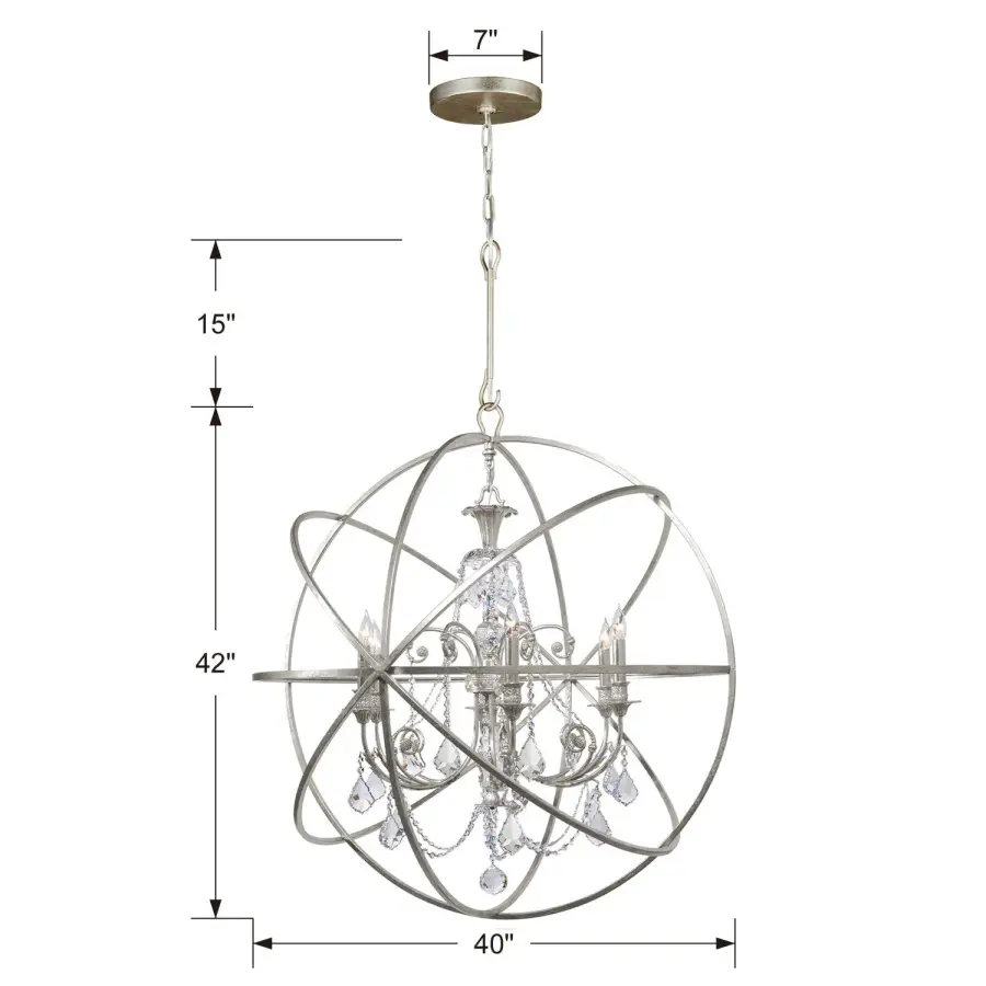 Solaris 40" Chandelier - Image 5