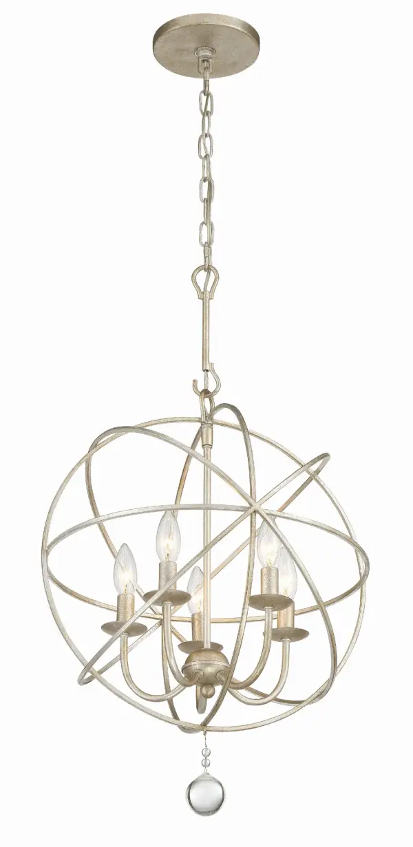 Solaris 17" Black Chandelier - Image 16