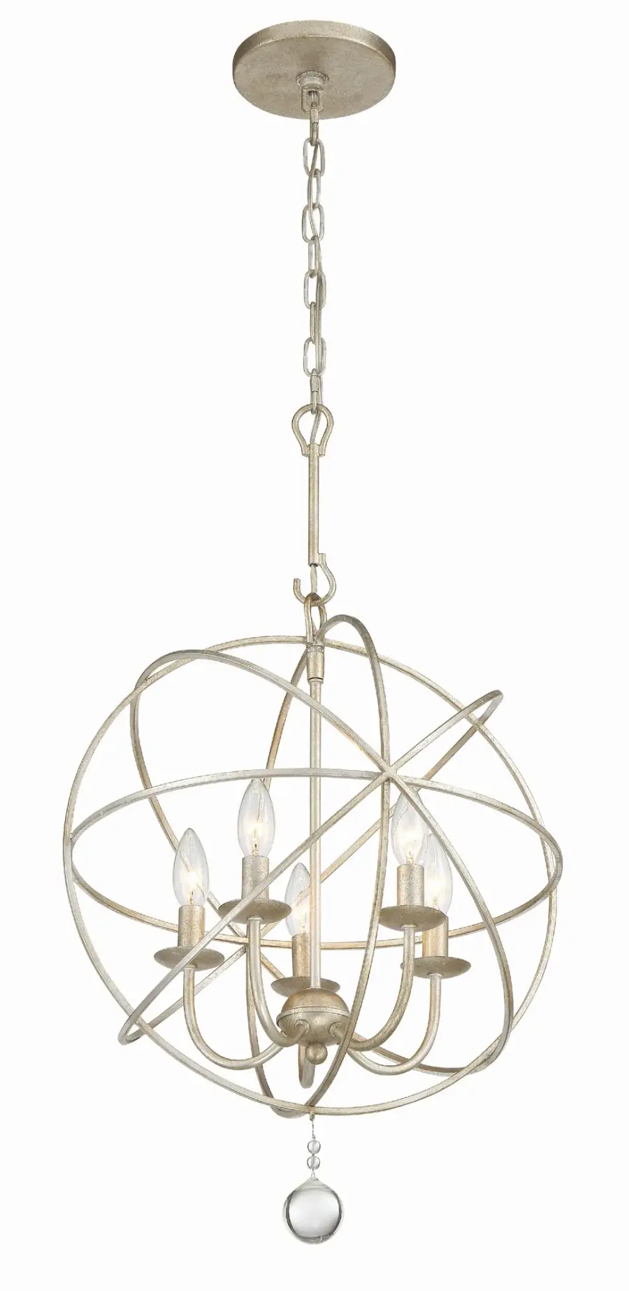 Solaris 17" Black Chandelier - Image 16