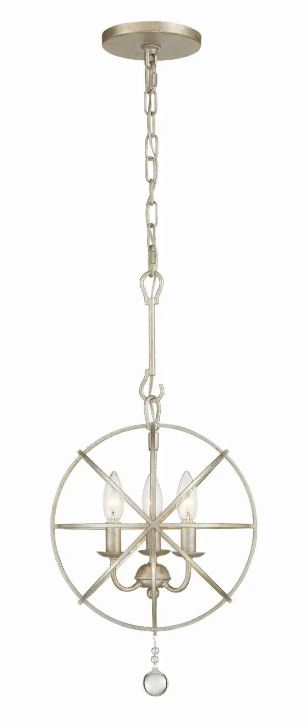 Solaris 12.5" Black Mini Chandelier - Image 17