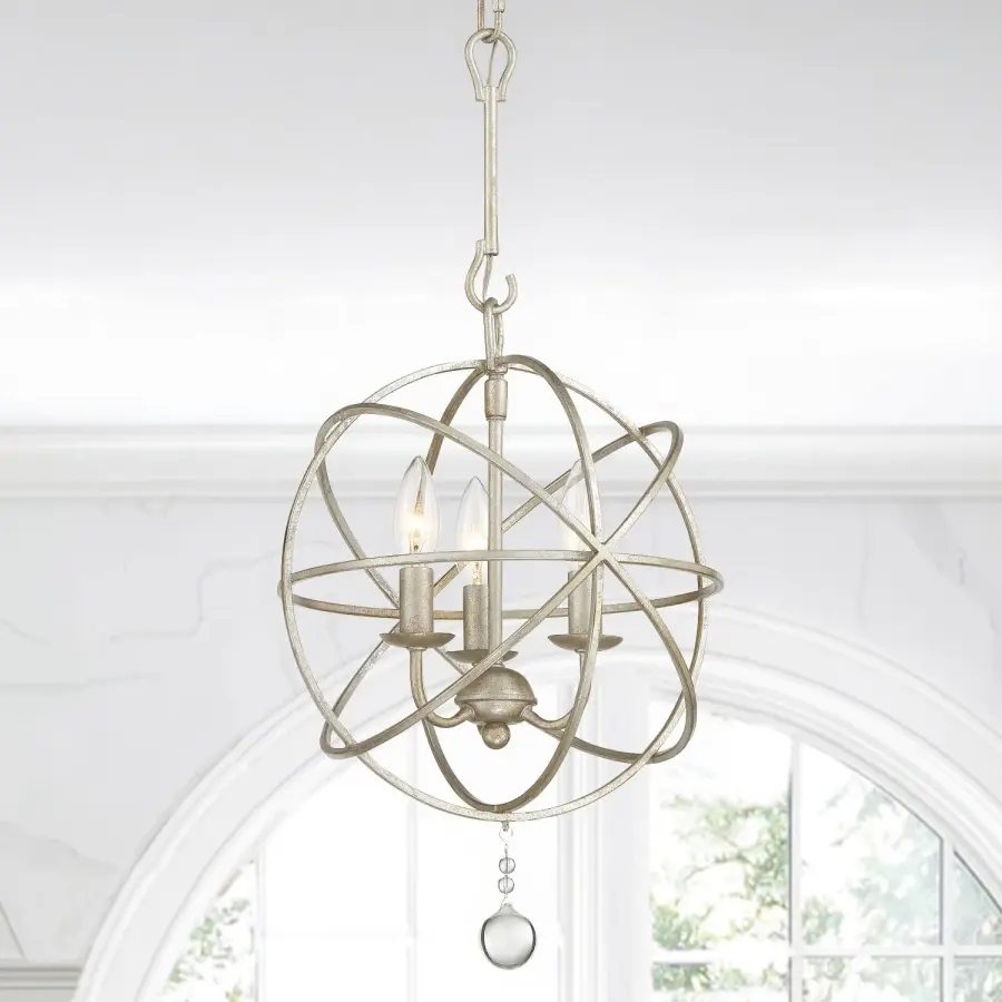 Solaris 12.5" Black Mini Chandelier - Image 21