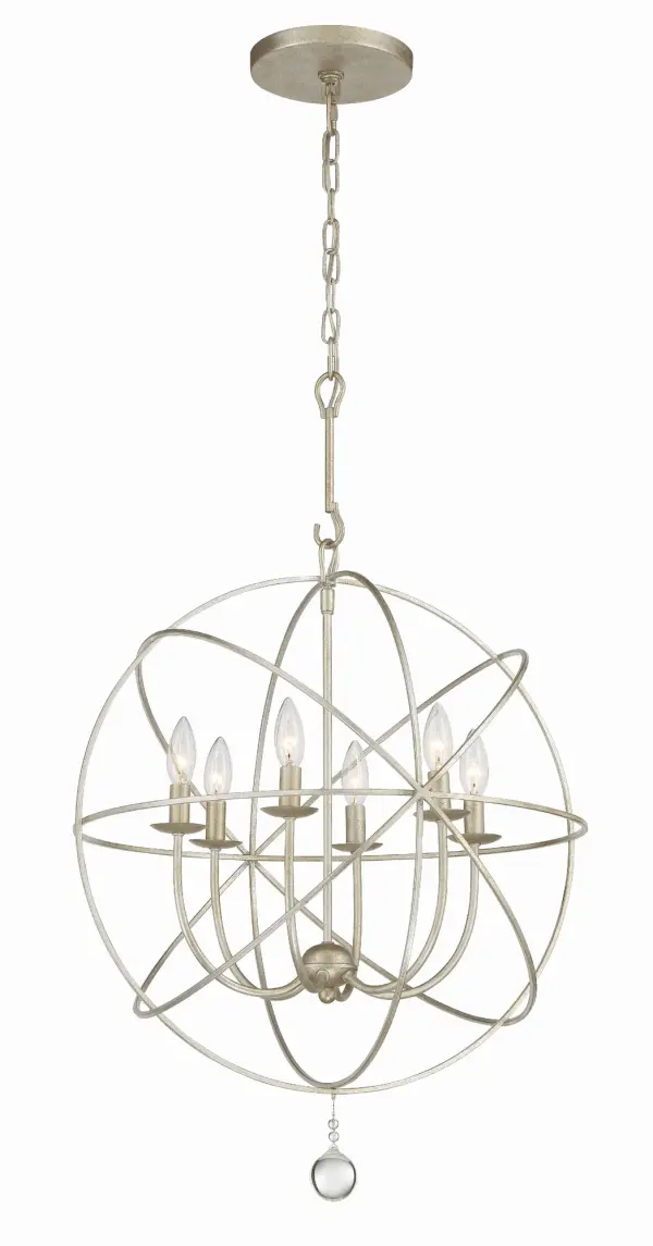 Solaris 22.5" Black Chandelier - Image 16