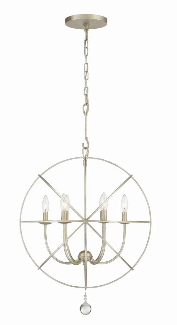 Solaris 22.5" Black Chandelier - Image 17