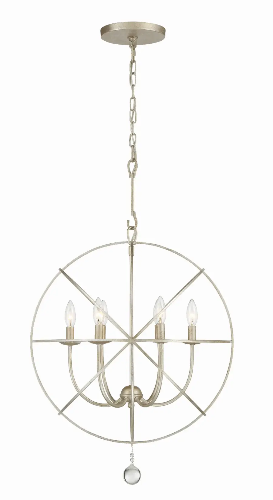 Solaris 22.5" Black Chandelier - Image 17
