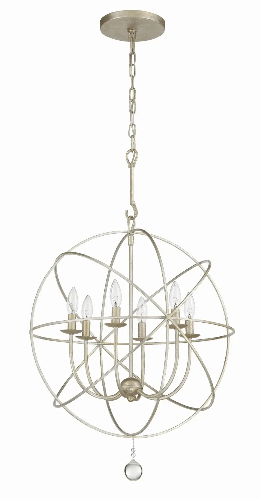 Solaris 22.5" Black Chandelier - Image 18