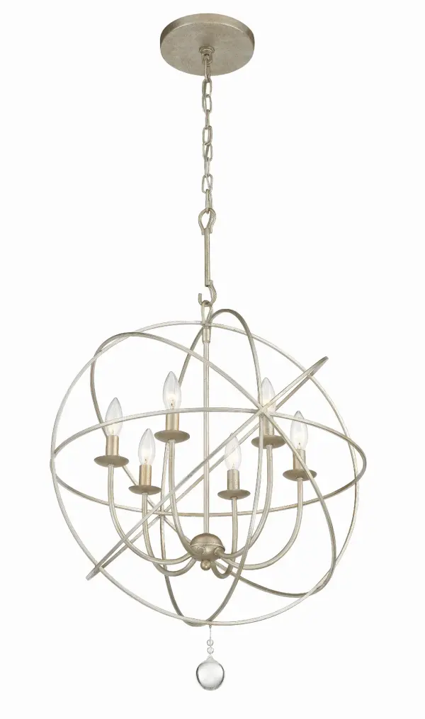 Solaris 22.5" Black Chandelier - Image 19