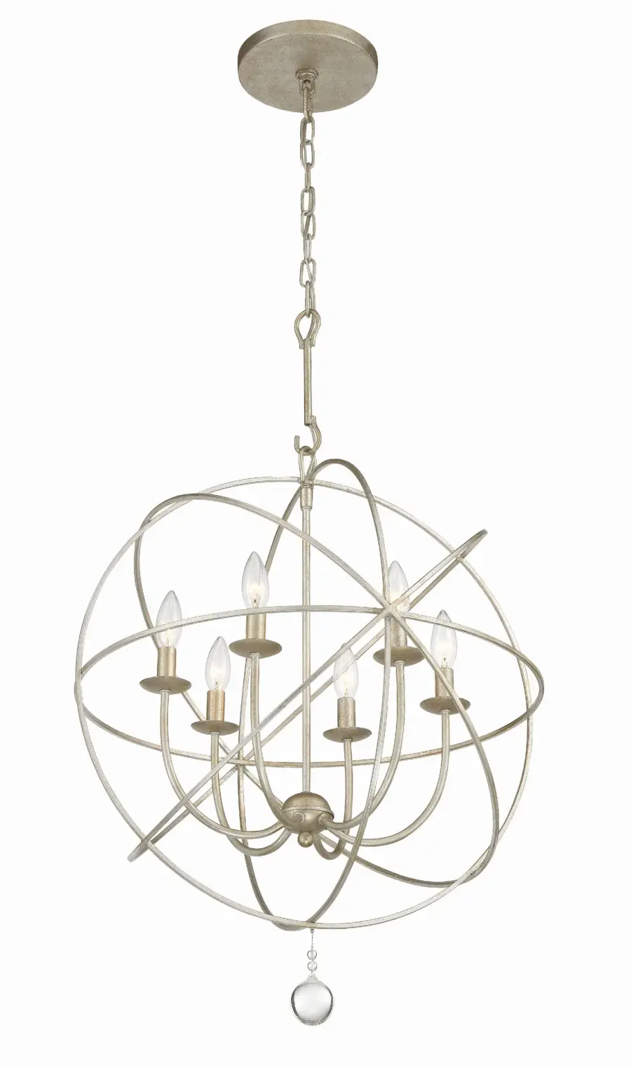 Solaris 22.5" Black Chandelier - Image 19