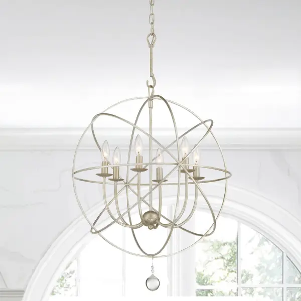 Solaris 22.5" Black Chandelier - Image 21