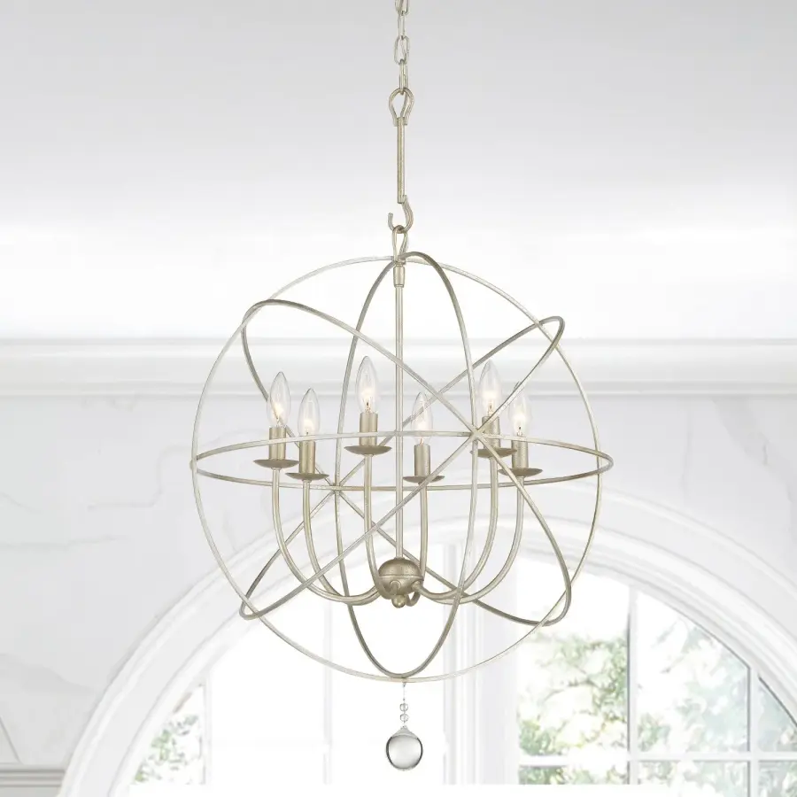 Solaris 22.5" Black Chandelier - Image 21